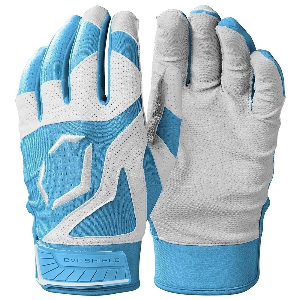 EvoShield SRZ-1 Youth‎ Batting Gloves Victory Blue White WB5712111YM Size Medium
